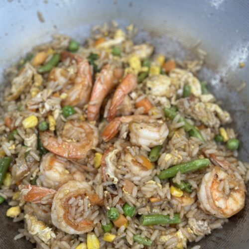 Shrimp fried rice