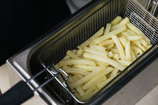 Deep Frying French Fries
