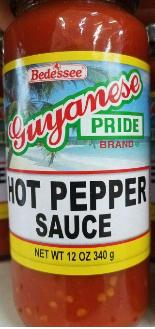 Bedessee Guyanese Pride Pepper Sauce