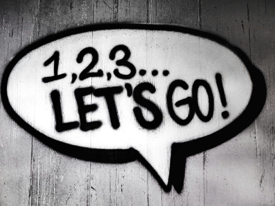 123 Let's Go Imaginary Text
