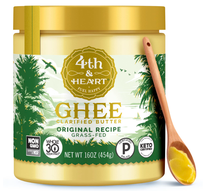 4th & Heart Original Grass-Fed Ghee