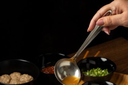 Pouring Liquid in Stew