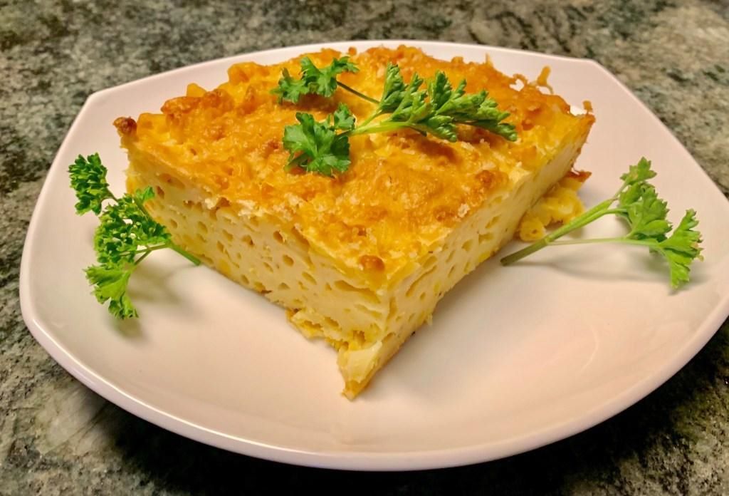 Bajan Macaroni Pie
