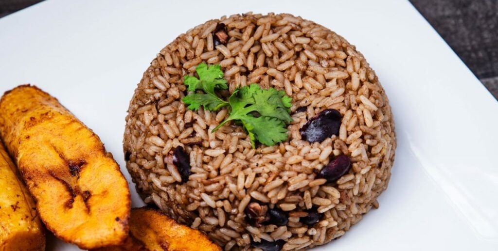 Rice and peas