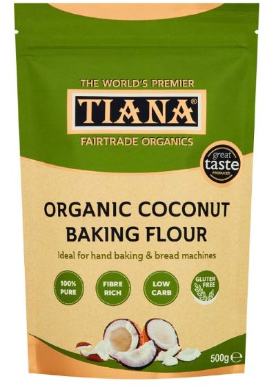 
Tiana Fair Trade Organic Coconut Baking Flour 