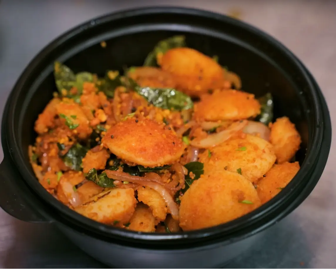 Ghee Podi Idli