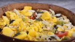 Steamed Vegetables with Ackee