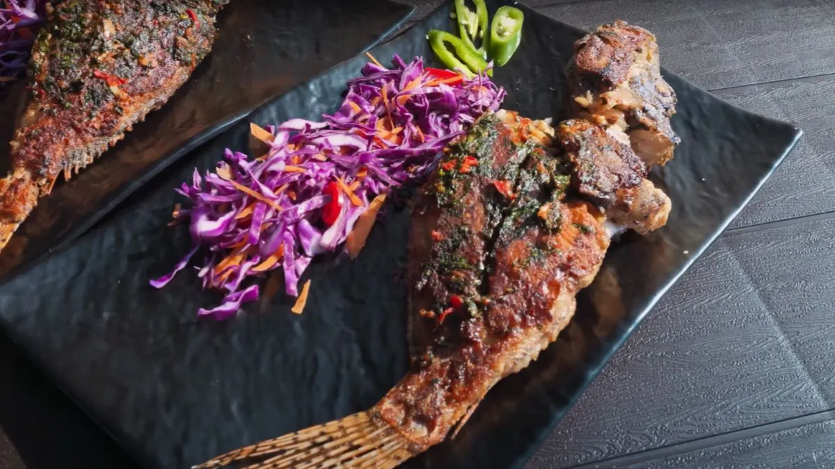 Fried Lionfish